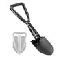 Black Folding Camping Shovel, 24" High Carbon Steel Tool - color: Black, size: 24'' Large
