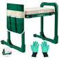 Saker Garden Kneeler and Seat Foldable Gardening Stool with Extendable Legs - size: Basic version