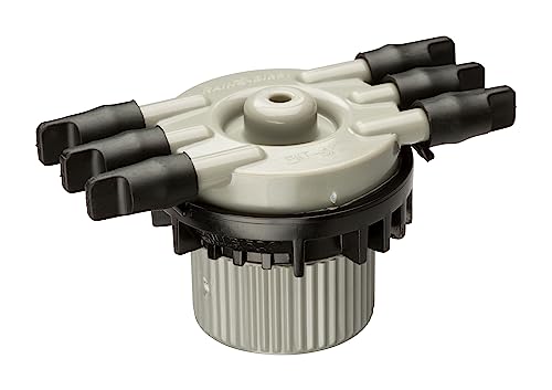 Rain Bird MANIFRE6S Drip Manifold - size: 1/2" NPT x 1/4" Drip, style: 6-Port Free Flow