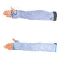 Cut Resistant Arm Sleeves, Protective Forearm Guards for Thin Skin, Gardening & Work 1 Pair - color: Light Blue