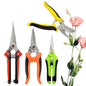 4 Pack Garden Pruning Shears, Curved & Straight Blade