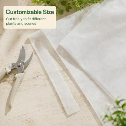 Plant Covers Freeze Protection,10x30FT Frost Cloth Row Covers - size: 10X30FT