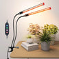 Small 2Head Clip Grow Lights for Indoor Plants, Seed Starting - size: Clip 2Head 18W