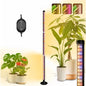 Standing Grow Light with 3 Light Modes & Timer – 48 Inch Vertical Grow Lights for Indoor Plants, Full Spectrum Floor Grow Light with Timer, Tall Grow Lights for Indoor Plants