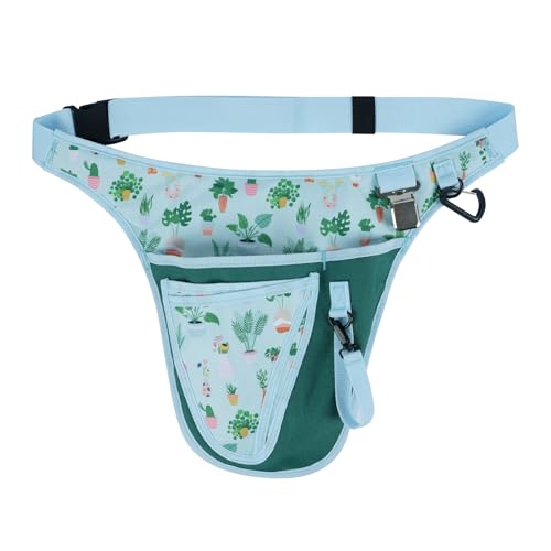 KUNN Garden Tool Pouch Apron with Pockets for Gardening,Florists,Carpenter,Construction