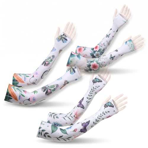 Gardening Sleeves for Women Farm Sun Protection Thorn Proof Cooling Arm Sleeves to Cover Arms for Garden Sports