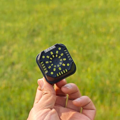 200 Pack 1.95 Inch Tiny Black Plastic Square Nursery and Seedling Pot, Mini Transplant Seed Starter Planter with Drain Hole for Germination, Herb, Succulent - color: Black, size: 1.95 inch