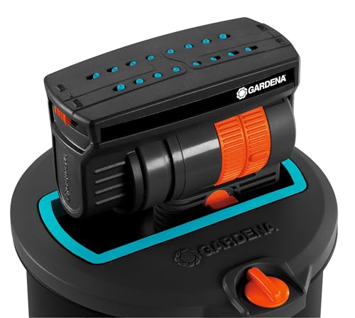 Gardena OS 140 pop-up Rectangular Sprinkler: Sprinkler System for Square and Rectangular Areas up to 140 m² in Size, Fitted Flush to The Ground (8223-20)