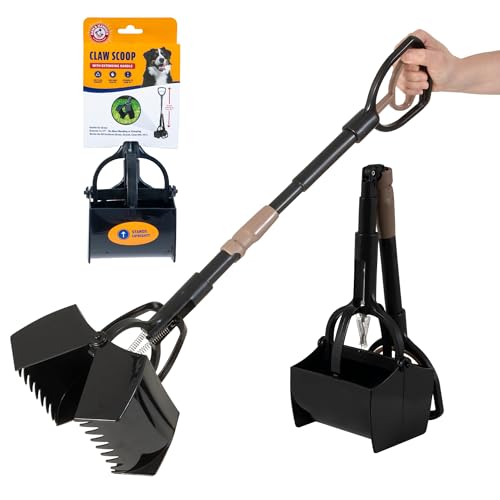 Arm and Hammer Claw Pooper Scooper for Dog Waste, Easy Yard Cleanup Tool - size: One Size, style: Claw Scooper