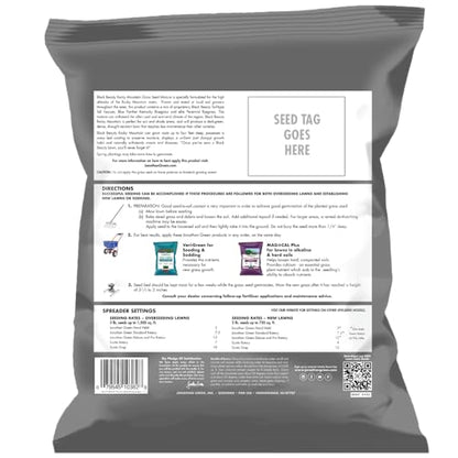 Jonathan Green Black Beauty Rocky Mountain Colorado Grass Seed Mix - 3 lb - size: 3 lb