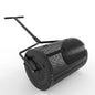 24 Inch Compost Spreader, Peat Moss Spreader with Adjustable Handle, Roller Lawn Spreader with Sliding Door & Easy Assembly for Peat Moss, Manure, Topsoil