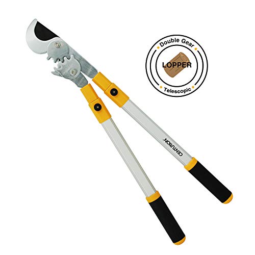Centurion 76 Heavy Duty Bypass Lopper 1¾-inch Cut Capacity with Telescoping Aluminum Alloy Handle (Extend to 33 Inch)