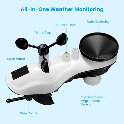 Wireless Weather Station with 7 Day Forecast and Wireless Sensors