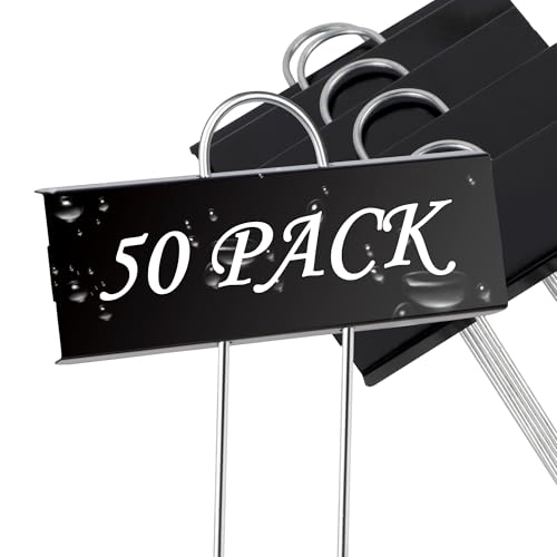 FORUP Metal Plant Labels, 50 Pack Garden Label Markers, Weatherproof Garden Stake Tags, Reusable Planting Gardening Markers, Black - color: Black 50-pack