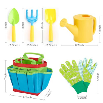 FITNATE Kids Garden Tools Set,6 PCS, Aged 3+ - color: Multi