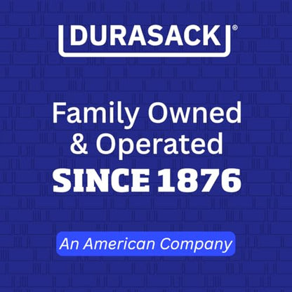 DURASACK Heavy Duty Home and Yard Bags, Gingham Blue - color: Gingham Blue