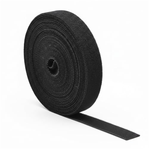 Soft Garden Cable Tie Tape-Reusable,for Climbing Plants Vines With Home Gardening Grips Effective Growing(33FT, Black) - color: Black, size: 33FT
