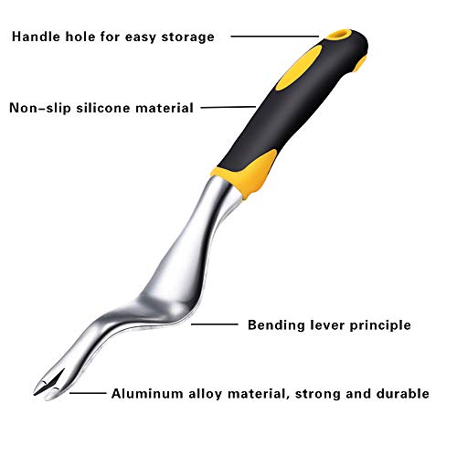 Hand Weed Puller Tool, Manual Garden Weeder Garden Tools for Weeding