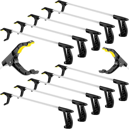 Sabary 30 Pcs 30" Grabber Reacher Tool Trash Pickers Bulk Pickup Upper