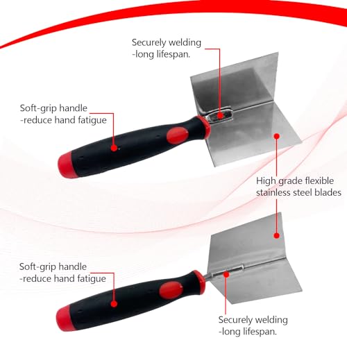Drywall Corner Tool 2pcs/Set - size: Corner Trowel Set