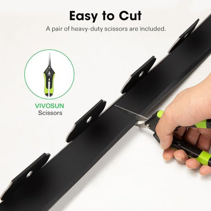 VIVOSUN Landscape Edging Kit 33ft Long 2in High