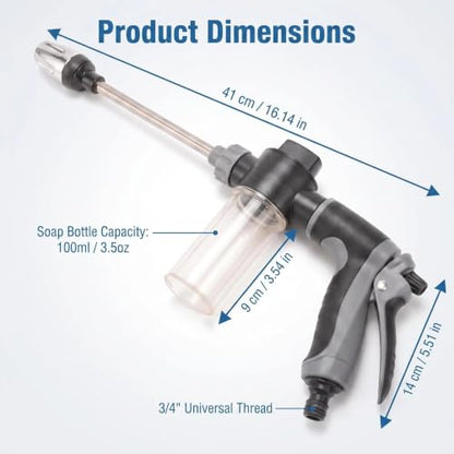 High Pressure Foam Sprayer for Garden Hose Car Wash Gun