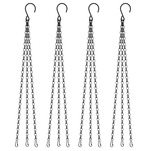 4PCS 20In Hanging Basket Chains, Chains for Hanging Baskets, Hanging Plant