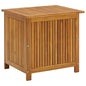 vidaXL Garden Storage Box 23.6"x19.7"x22.8" Solid Wood Acacia - size: 23.6" x 19.7" x 22.8"
