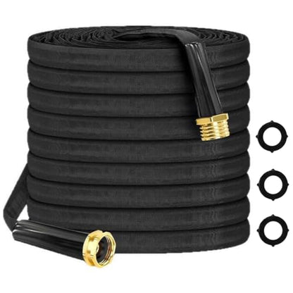 Garden Hose 50ft, Ultra-Light Flexible Water Hose, Burst-Resistant, Kink-Free, High-Pressure Waterhose, All-Weather Use for Lawns, Gardens, and Outdoor Cleaning Garden Hoses (50ft) - size: 50ft