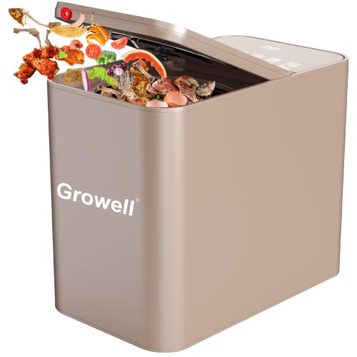 3.2L Electric Kitchen Composter, Smart Odorless, Auto-Cleaning, Low Noise - color: Gray
