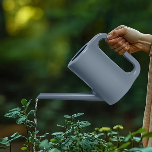 Plastic Watering Can - Grey - 1/4 Gallon - color: Gray