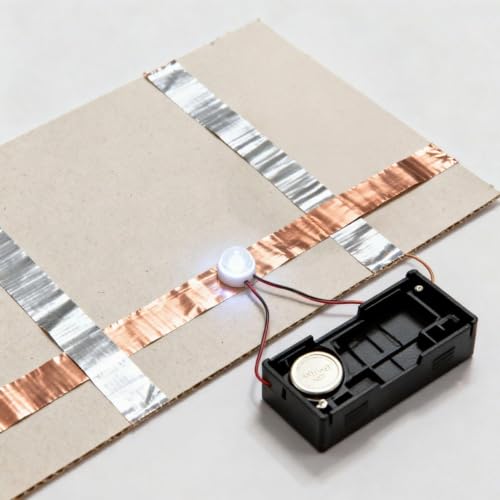 Double-Sided Conductive Copper Foil Tape 1" x 66Ft, 4 Mil，1-Pack - size: 0.98 Inch*4mil*65.6 FT