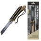 OLFA WORKS Serrated Knife (OW-BCS-1/SB) - Ratchet Lock Handle, Sand - color: Sand
