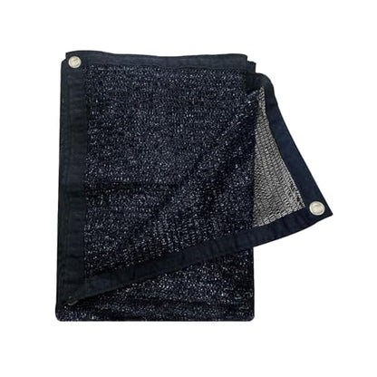 Cool Area Sun Shade Cloth with Grommets for Garden, 55% 6.5x10ft, Black - color: 55% Shade-Black, size: 6.5FTx10FT