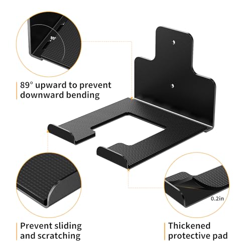 Wall-Mounted Weed Wacker Hanger, Garage Tool Organizer, 1 Pack black - color: Black 1 Pack