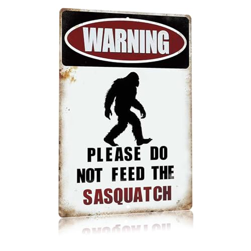 Big Foot Sasquatch Gifts - color: Sasquatch Sign