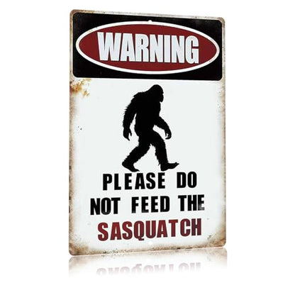 Big Foot Sasquatch Gifts - color: Sasquatch Sign