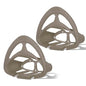 Suncast 2 Pack Hangout HH150 Outdoor Wall Mounted Durable Resin Garden Hose Holder with Accessories Shelf, Designed for 150 Foot Garden Hoses, Taupe - size: 2 Pack