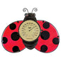 Poolmaster 54578 Ladybug Wall Décor and Thermometer for Home or Garden, Red - style: Ladybug