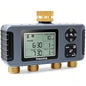 Insoma 4-Zone Water Timer for Garden Hose, Brass Inlet & Outlet - size: 4 Zone-Brass Inlet Outlet