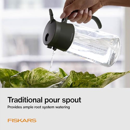 Fiskars 17oz 2-in-1 Mist & Pour Watering Can for Indoor Plants - size: Mist/Pour Combo