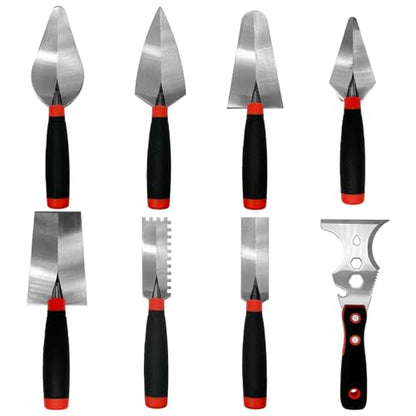 8 Pcs Small Margin Trowel Set - size: Small 8pcs