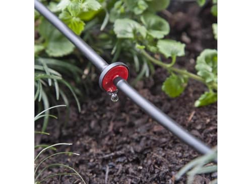Raindrip R116C 0.5 GPH Mini In line Partially Pressure Compensating Drippers, Pack of 10, red (100050071)