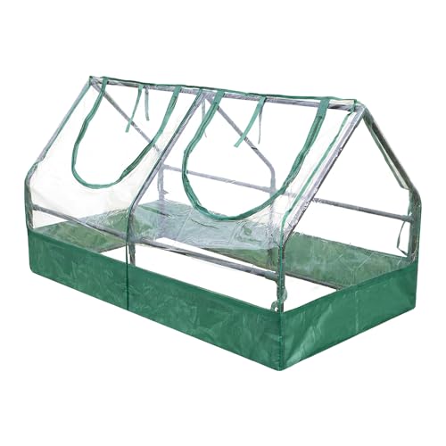 Garden Raised Bed and Cold Frame Greenhouse Cloche