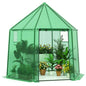 HAPPYGRILL Greenhouses for Outdoors, Portable Greenhouse with PE Cover