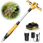 Weed Puller Tool, 21V Powerful Garden Tools Electric Weeder Tool, Yellow - color: Yellow