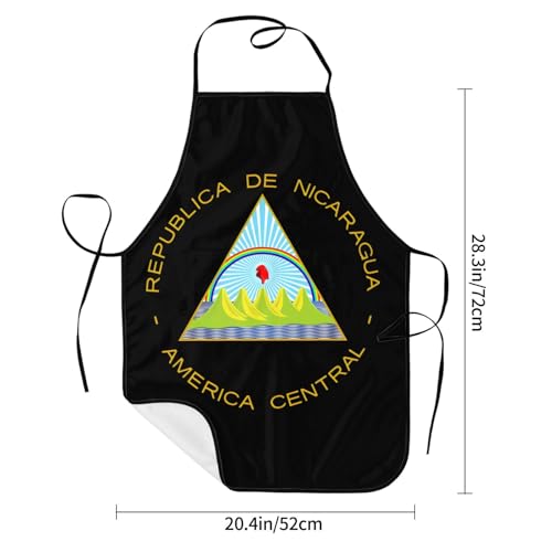 Waterproof Apron with Pockets - color: Yellow