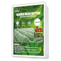 Jevrench 10 x 50 ft Garden Netting Row Cover, Ultra Fine Mesh for Plants - size: 10ft x 50ft