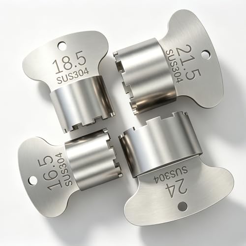 4 Pcs Faucet Aerator Removal Tool, Heavy Duty Hidden Aerator Key