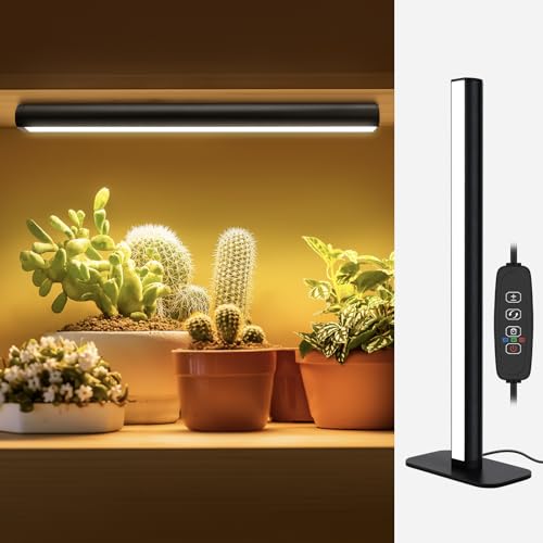 Grow Lights Indoor Plants, 20W 169 LED Full Spectrum with Timer